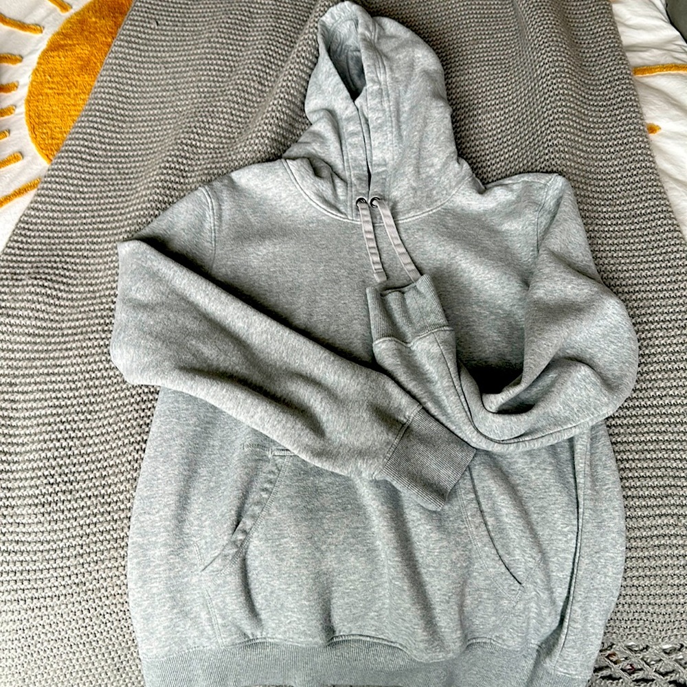 Light gray hoodie